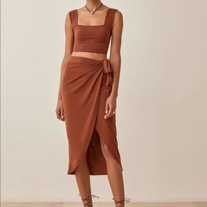NWT Reformation Rika two piece